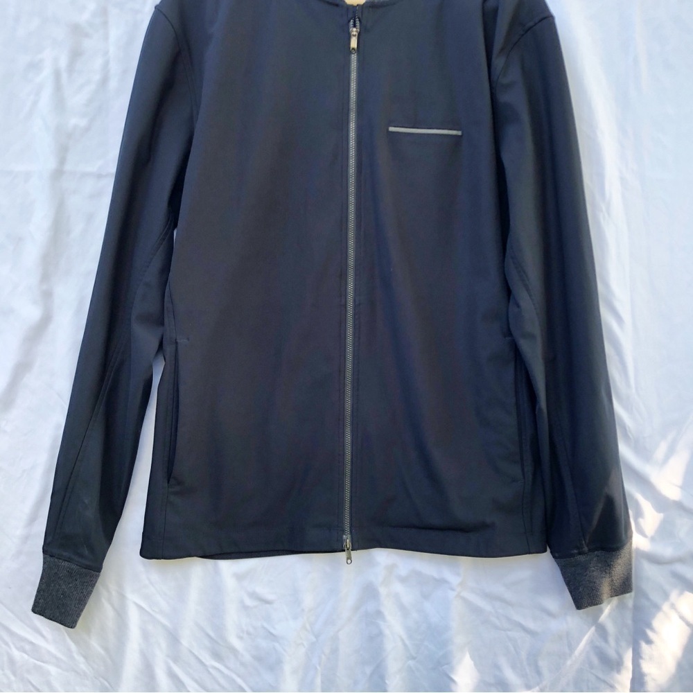 LULULEMON | SWIPE RIGHT JACKET HEATHERED BLACK IN LARGE - Picture 5 of 11